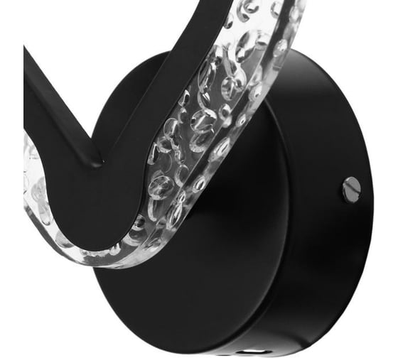 Бра BayerLux 10022/1BK LED 16Вт 4000К черный 19х25 см 5177747