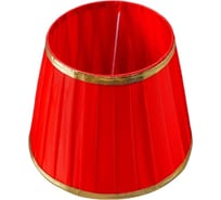 Абажур BayerLux Е27 красный 17х17х21 см 5469689