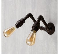 Бра BayerLux 4426/2 E27 60Вт коричневый 44х30х29 см 4862894