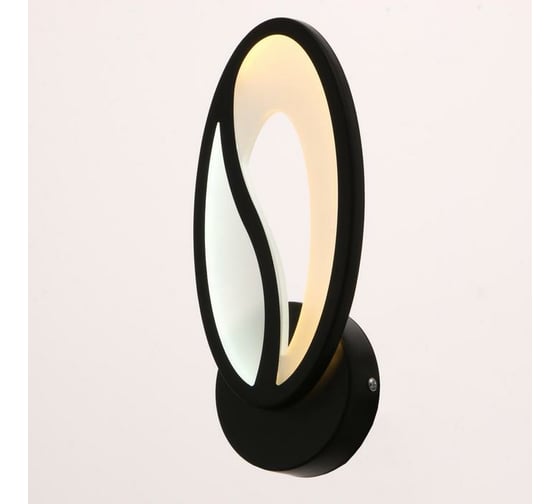 Бра BayerLux 591141w BK LED 10Вт 4000К черный 11х5х27 см 5109283