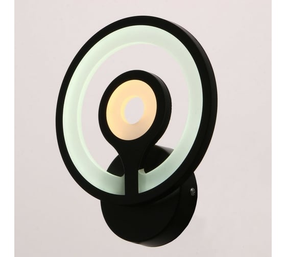 Бра BayerLux 591211BK LED 15Вт 3000/6000К черный 19х7,5х23 см 5109297