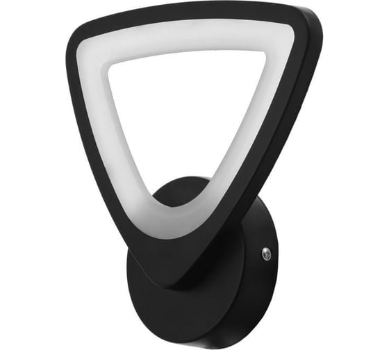Бра BayerLux 591221BK LED 12Вт 4000К черный 17х7,5х21,5 см 5109298 1