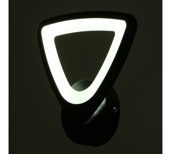 Бра BayerLux 591221BK LED 12Вт 4000К черный 17х7,5х21,5 см 5109298