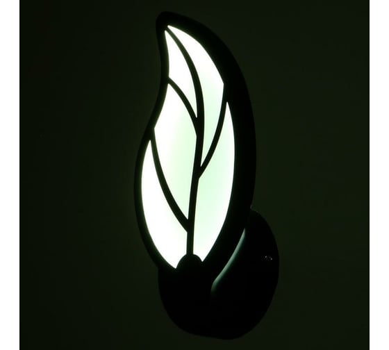 Бра BayerLux 591291BK LED 10Вт 4000К черный 11,5х7,5х26,5 см 5109305