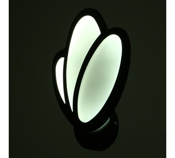 Бра BayerLux 591331BK LED 14Вт 3000/6000К черный 20х7,5х30,5 см 5109309