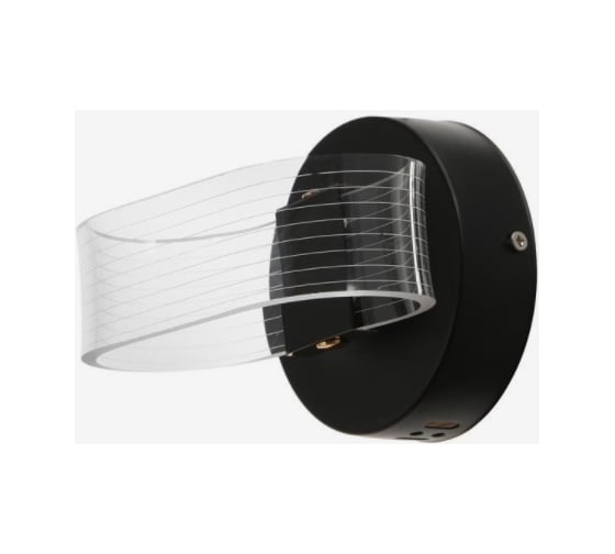 Бра BayerLux 63430/1 LED 10Вт 4000К черный 12х10х16 см 5043873 1