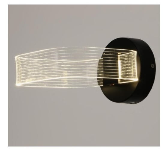 Бра BayerLux 634331 LED 10Вт 4000К черный 21,5х10х15 см 5043876