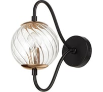 Бра BayerLux 662416/1 40Вт E14 черный-золото 28х14х27 см 4625889