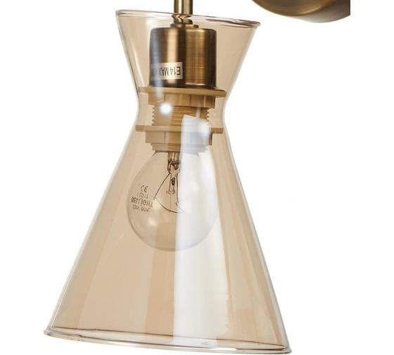Бра BayerLux 6624391 E14 40Вт бронза 21х14х17 см 4625909