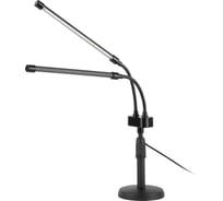 Настольный светильник для растений ЭРА FITO20WАLEDRaUSB полного спектра 20 Вт черный Б0068236