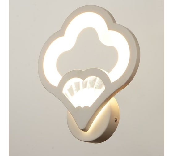 Бра BayerLux 671229B1 LED 12Вт 4000К белый 22х4,5х25 см 4622263