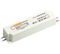 Блок питания MAKSILED 12В, 60Вт, 5А, IP67, пластик, 166х42х34мм MLPS-W-Y60-12