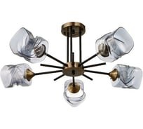 Люстра BayerLux 673140/5 E27 40Вт черный-бронза 69х69х24 см 4624050