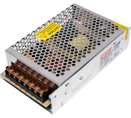 Блок питания MAKSILED 150Вт, 12В, IP20, 12.5А, 160х98х38мм, MLPS-NW-150-12