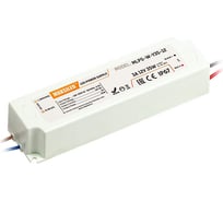 Блок питания MAKSILED 12В, 35Вт, IP67, 2,9А, пластик, 148х40х30мм MLPS-W-Y35-12
