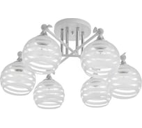 Люстра BayerLux 7133/6 6х60Вт Е27 белый GBV-0068 6924605