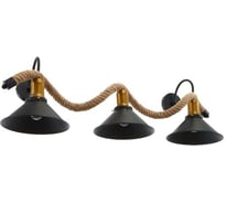 Бра BayerLux 85212/3 E27 40Вт черный 85х26х25 см 4941647