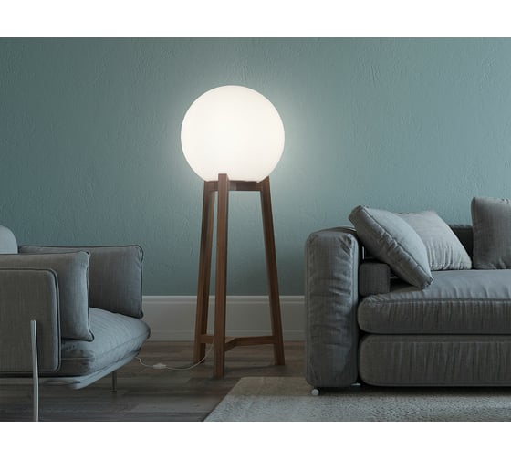 Светильник на деревянной подставке m3light Big 50см E27 IP40 3000K 10722012