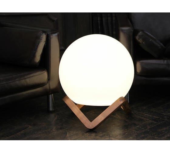 Светильник на деревянной подставке m3light Zig Zag 50см E27 IP40 4000K 10722001