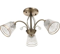 Люстра BayerLux 73175/3 E27 40Вт бронза 57х57х28 см 4901240