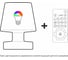 Настольный светильник m3light CLASSIC E14 IP40 RGBW set 72423540 10
