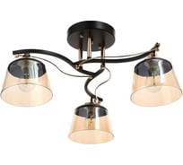 Люстра BayerLux 731923 E27 40Вт черный-золото 56х56х28,5 см 4901254