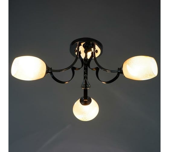 Люстра BayerLux 8346/3 3х60Вт Е27 хром GBV-0105 6924649