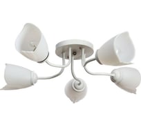 Люстра BayerLux 1341001/5WT E27 15Вт белый 4533434