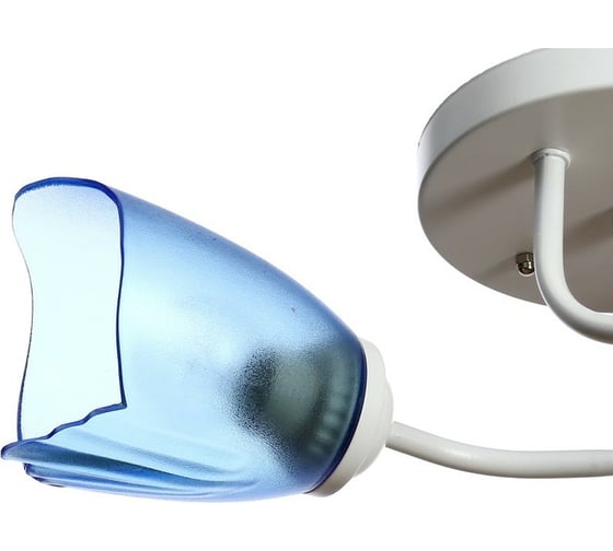 Люстра BayerLux 1341002/2BL E27 15Вт белый-синий 4533435
