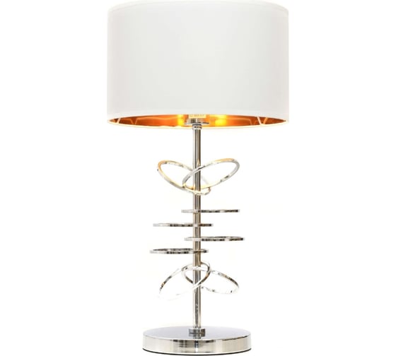 Настольная лампа Lumina Deco Milari LDT 5530 CHR+WT