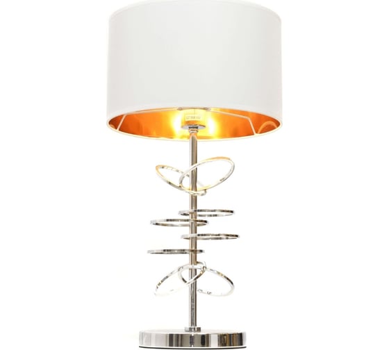 Настольная лампа Lumina Deco Milari LDT 5530 CHR+WT