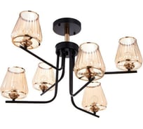 Люстра BayerLux 86501/6 E27 40Вт черный-золото 63х63х40 см 4901289