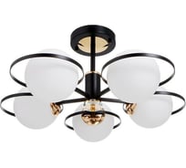 Люстра BayerLux 86503/5 E27 40Вт черный-золото 64х64х30 см 4901291