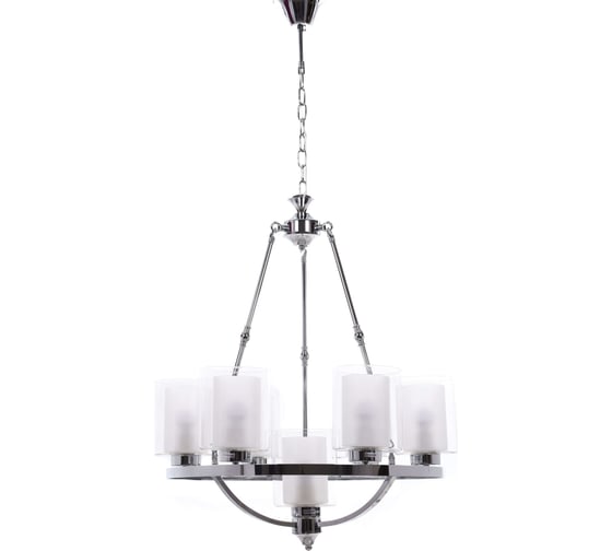 Подвесная люстра Lumina Deco Santini LDP 1220-7 CHR+WT 1