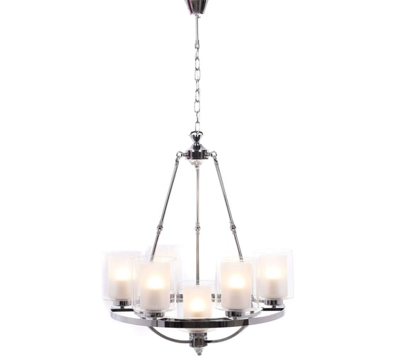 Подвесная люстра Lumina Deco Santini LDP 1220-7 CHR+WT