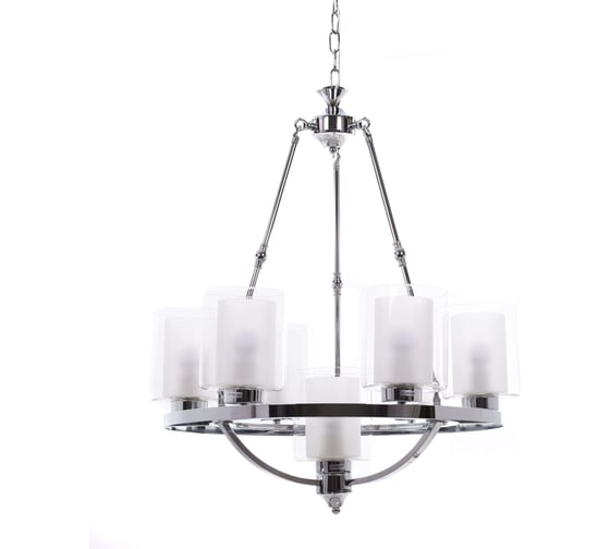 Подвесная люстра Lumina Deco Santini LDP 1220-7 CHR+WT