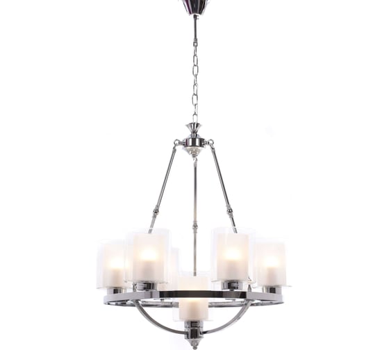 Подвесная люстра Lumina Deco Santini LDP 1220-7 CHR+WT