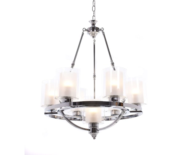 Подвесная люстра Lumina Deco Santini LDP 1220-7 CHR+WT