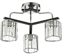 Люстра BayerLux 91225/3 E27 40Вт черный-хром 54х54х26 см 4901054