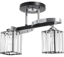 Люстра BayerLux 91235/2 E27 40Вт черный-хром 36х30х25 см 4901061