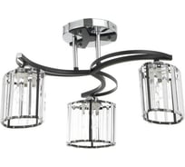 Люстра BayerLux 91257/3 E27 40Вт черный-хром 51х51х25 см 4901079