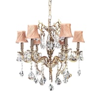 Хрустальная подвесная люстра Lumina Deco Lussinare LDP 9236-6