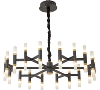 Подвесная люстра Lumina Deco Richmond LDP 6035-36 BK+GD