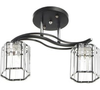 Люстра BayerLux 91268/2 E27 40Вт черный-хром 46х28х25 см 4901087