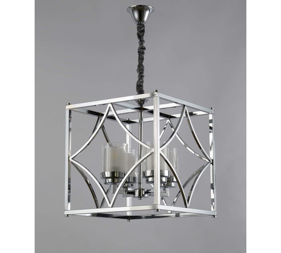 Подвесная люстра Lumina Deco Quadrato LDP 1223-4 CHR