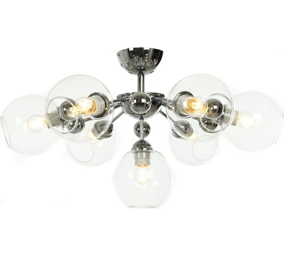 Потолочная люстра Lumina Deco Devoli LDC 8040-7 CHR+PR