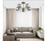 Люстра RITTER Modern 00592/5 5хE27, 550x550x310мм, латунь 52552 3 2