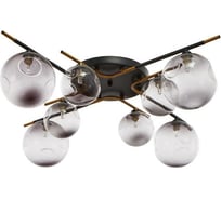 Люстра BayerLux 670823/8 G9 40Вт черный-золото 90x90х25 см 4622242