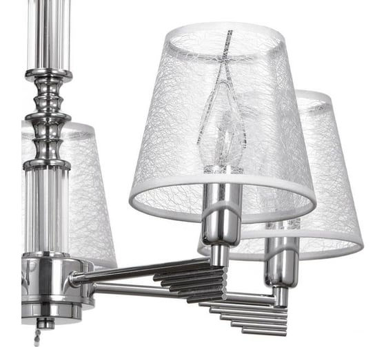 Люстра BayerLux 65071912/5CR E14 40Вт хром 56х56х71 см. 4589022