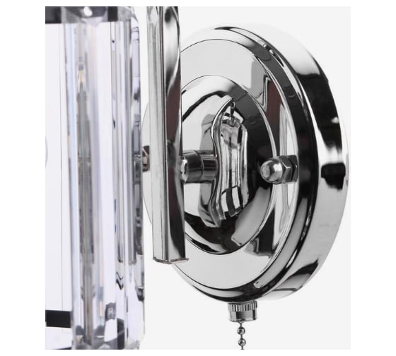 Бра BayerLux 91279/1 E27 40Вт хром 25х12х23 см 5499557